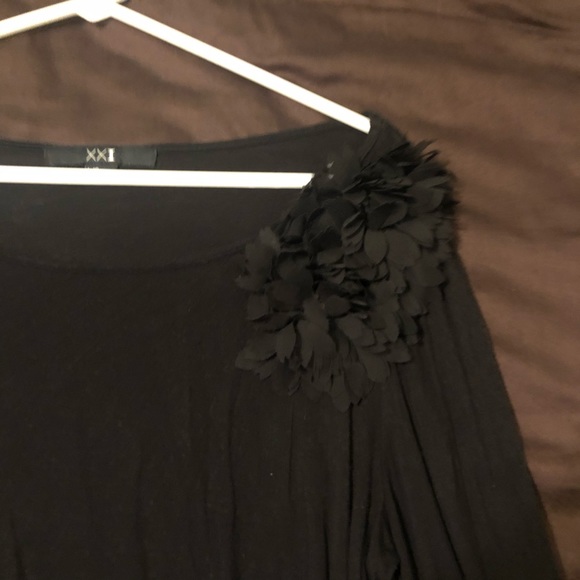 Forever 21 black shirt - Picture 2 of 2